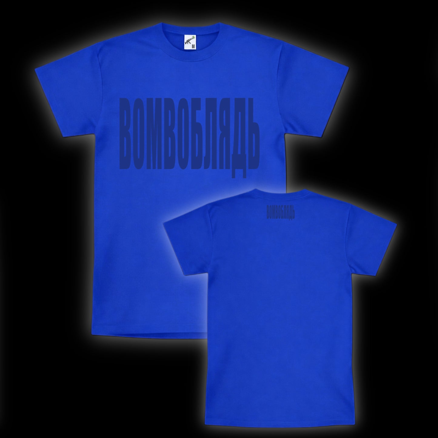 STAPLE TEE FRONT PRINT (BLUE)